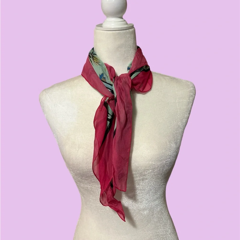 Balenciaga Silk Scarf - Picture 1 of 5